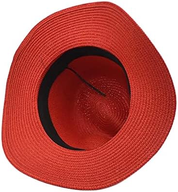 Голема облога од слама капа Панама џез капа федора дами плажа патување сонцето капа рибарска капа што трча капа мажи корпа