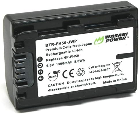 Батерија за напојување Wasabi за Sony NP-FH50