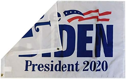 Американски големо со суперerstoreо Бајден Претседател 2020 Бели 100Д ткаени поли најлон 12х18 12 „x18“ Громети за знаме