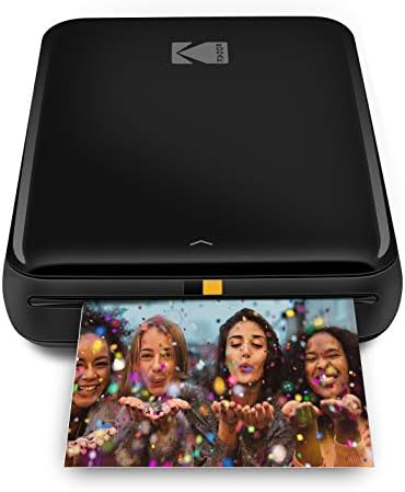Kodak Step Instant Color Photo Photo Printer со Bluetooth/NFC, Zink Technology & Kodak App за iOS & Android GO Bundle