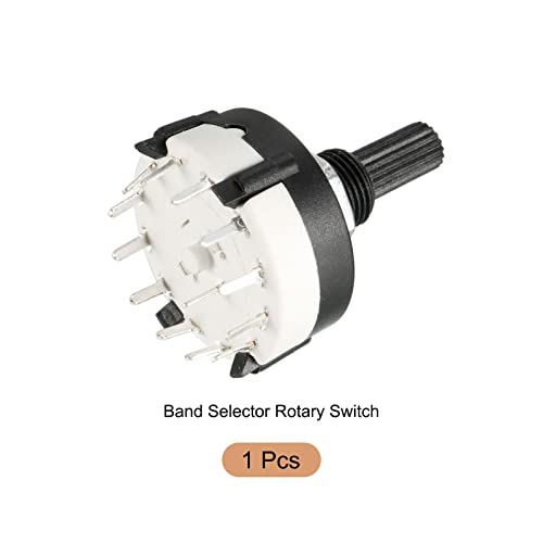 RoTary Switch Switch Switch 2p6t 2 Pole 6, 1 палуба [за радио, ТВ, единица за контрола на индустриска машина] - 1 парчиња