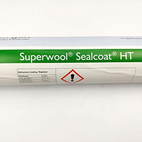 Лин Производство Sealcote Sealcote HT, 11oz Coulking Цевка, Висока Температура Запечатување Кит, 2800f Отценети, MA2010