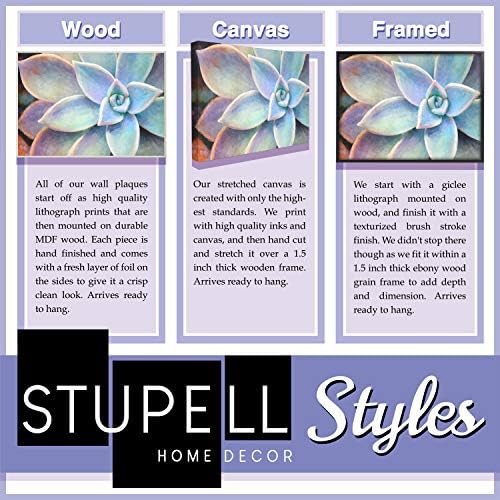 Sulpell Industries South е животен стил Компас со бел штициски изглед wallиден плакета, 13 x 19, мулти-боја