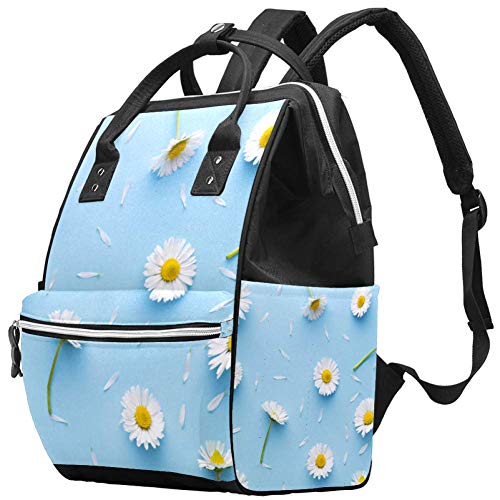 Пролет И Лето Цвеќиња Од Камилица Торби За Торби За Пелени Ранец За Мумии Торба За Пелени Со Голем Капацитет Патна Торба За Нега На Бебиња