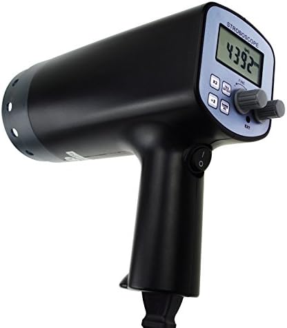 Добијте експресен точен дигитален рачен стропскоп со широк опсег на мерење, 50 ~ 12,000 fpm, за откривање и одржување на дефекти