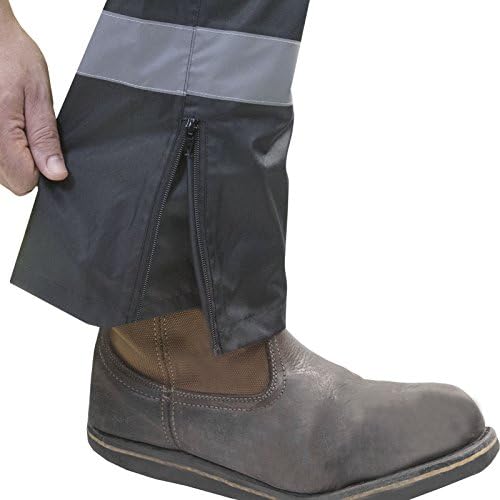 Jorestech мала тежина водоотпорни панталони за дожд ANSI/ISEA 107-2015 Класа 3 Ниво 2 црно-жолти