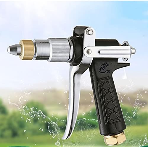 Мулти-функција Houkai 1PCS Специјално електропланирање 580 градинарски пиштол со хромирано обложување со висок притисок пиштол