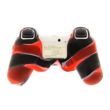 Хејл Жичен Двоен Шок Контролер Со Силиконски Покритие На Кожата ЗА PS3, Розова
