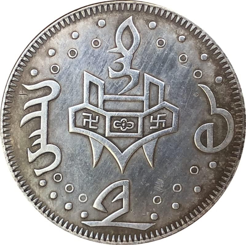 Антички монети Антички сребрен долар Тајван Еден јуански занаетчиски колекција
