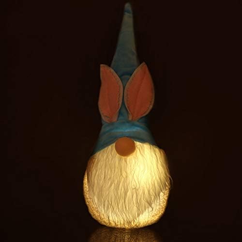 Амосфун Велигден Белобрадест Украс За Кукли Од Зајаци Светлечки Зајаци Без Кукла За Нозе За Велигденски Материјали