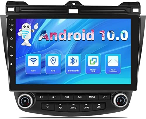 UNITOPSCI Android Автомобил Стерео Радио За Хонда Спогодба 2003 2004 2005 2006 2007 ГПС Навигација Главата Единица WiFi 10.1 Инчен Екран