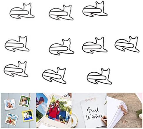 100 парчиња клипови за обележувачи, клипови за прстени клипови мини клипови за хартија за мачки за организација на датотеки со