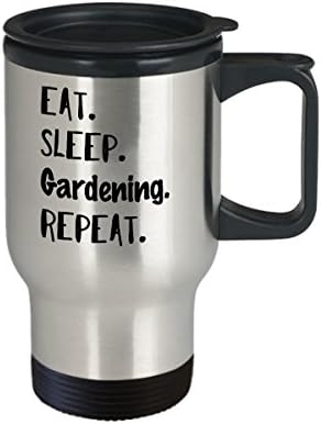 Јадете Спиење Градинарство Повторете Патување Кафе Кригла, Смешни Празник Роденден Подароци Идеи