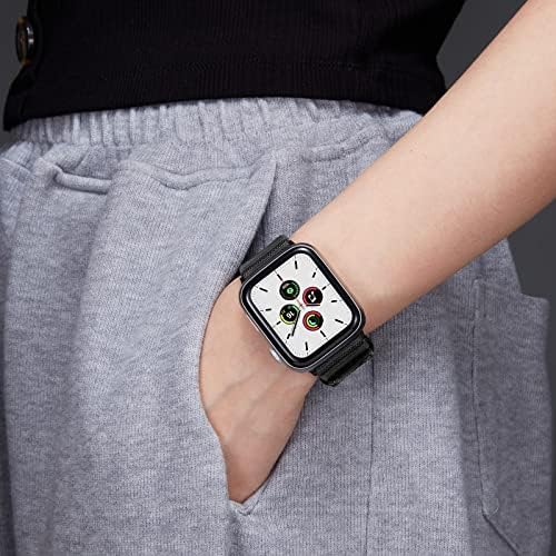 Комплет за силиконски опсег на Texum за Apple Watch Band 44mm Компатибилен iWatch Series SE/6/5/4 Замена на опсегот