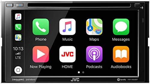 JVC KW-V850BT Apple CarPlay Auto Adroid, CD/DVD, 6.8 LCD Екран На Допир, AM/FM, Bluetooth, Mp3 Плеер, USB Порта, Двоен DIN, iDatalink
