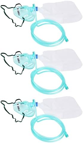 Сет на цевки со маска со кислород, маска за снабдување со кислород за еднократна употреба, големина на цевка за кислород l за болница