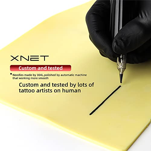 Xnet Х-ЗРАЦИ 12 Стандардни 5rs Касети за Тетоважа 20pcs за Еднократна употреба 0,35 mm 5 Тркалезни Игли За Засенчување За Професионални Уметници