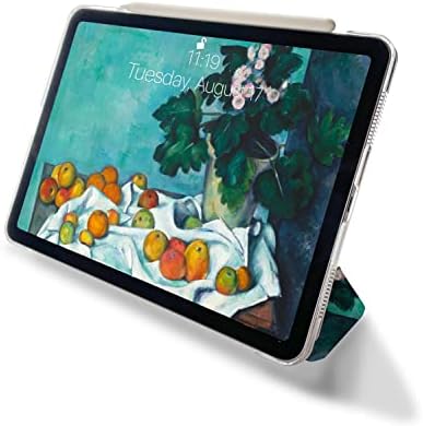 Пол Сезан Мртва Природа Случај Компатибилен Со Сите Генерации iPad Air Pro Mini 5 6 11 инчи 12.9 10.9 10.2 9.7 7.9 Пластична Ткаенина