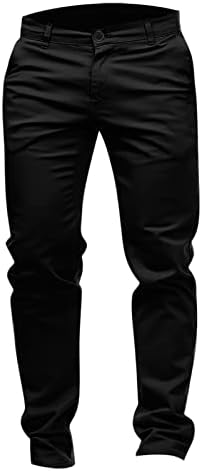 Менс модни атлетски спортски панталони - панталони со џемпери памучни панталони панталони за мажи со долги спортски панталони