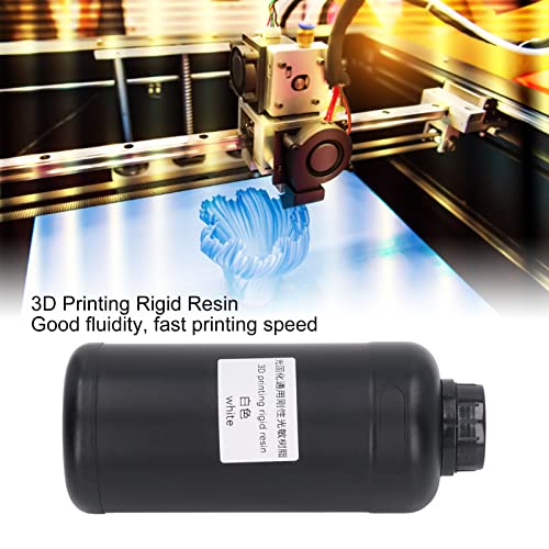 3Д смола за печатач, ниско намалување на смола за лекување на смола за лесна брзина за чистење 1000 ml со помалку мирис за модели на десктоп