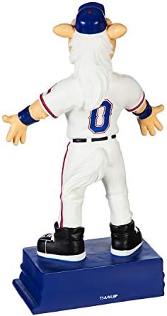 Evergreen MLB Texas Rangers Mascot Designgarden статуа, тимски бои, една големина