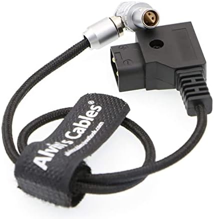 Каблите на Алвин Z Cam Power Cable Десен агол 4 игла до флексибилен кабел D-Tap за камера z Cam E2