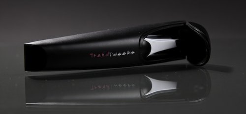 Тренд пинцети од не'рѓосувачки челик G3 LED осветлен прецизен пинцер „црна“ + кутија за складирање на дизајнери со огледало + батерија за замена
