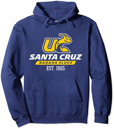 UC Santa Cruz UCSC Slugs Banana Est. Датум пуловер Худи