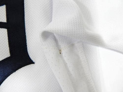 2021 Детроит Тигерс Jacејкоби onesонс #21 Игра издадена ПОС Користена бела маичка 44T 86 - Игра користена МЛБ дресови