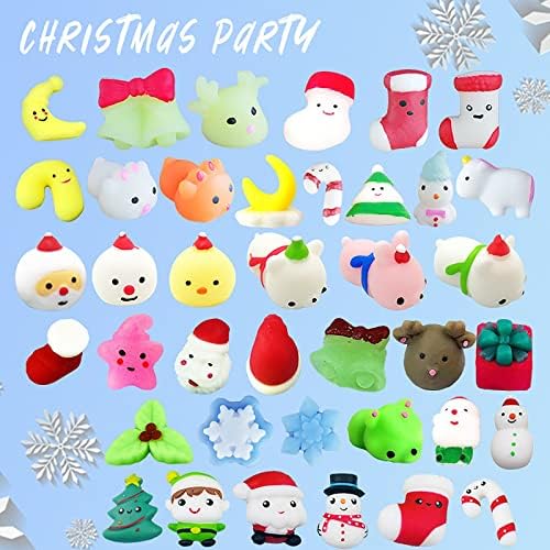 Божиќно Одбројување Календарот 20 парчиња Поставете Играчка За Играчки Отпакувајте Божиќ 2021 Различни Подароци Образование Деца Магнетни Форми