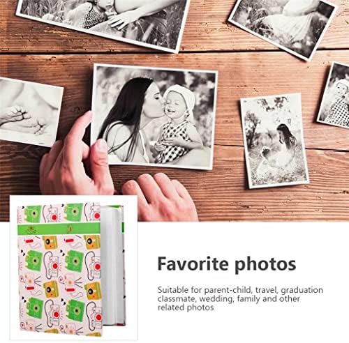 Yfqhdd 6 инчен албум со фото албум за слики за слики за слики со слики, вметнете тип на фото албум