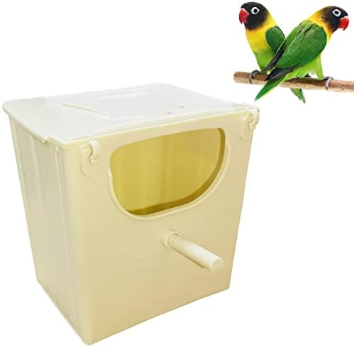 Кутија За Размножување Папагали Висечко Птичјо Гнездо Кафез За Птици Пластична Кутија За Парење Љубовница Папагал Кокатиел Брановиден