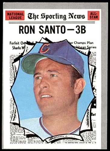 1970 Топпс # 454 Ол-стар Рон Санто Чикаго Cubs VG Cubs