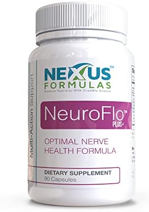 Nexus формули неврофло, содржи екстракт од костен од коњи и други природни лежишта, за раце, нозе и проблеми со нозете, 90 капсули - Мизл
