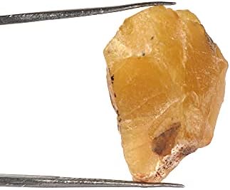 Gemhub жолт опал 22 КТ камен за заздравување, жица за завиткување, накит што прави лабав скапоцен камен