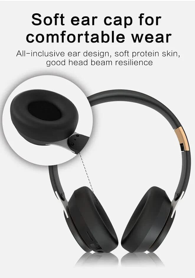 Безжични Слушалки Bluetooth 5.0 За Samsung Galaxy A53 5G Безжични Слушалки Преку Уво Bluetooth Преклопливи Слушалки Hi-Fi Стерео Динамичен Длабок Бас, Меки Слушалки За Уши Со Микрофон-Цр