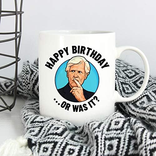 Кит Морисон кригла, среќен роденден или беше смешен подарок, стока за подароци за податоци, криста за кафе за вистински криминал