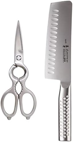 Нож Сет-Накири нож &засилувач; Кујна Ножици, Зеленчук Нож, Кујна Ножици, Месо Ножици