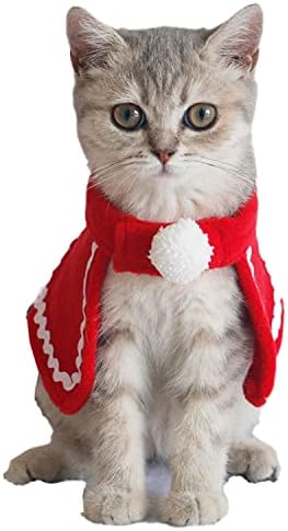 Џиангша Персонализирана Плетена Јака За Мачки - Прилагодлива Модна Рачно Изработена Трикотажа Јака за мачки, Божиќна плетена јака лигавче