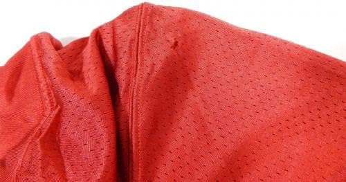 2013 година Сан Франциско 49ерс Иан Вилијамс 93 Игра користеше црвена практика Jerseyерси XXL 846 - непотпишана игра во НФЛ користена дресови