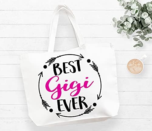 Подарок Cocovici Gigi Најдобро igиџи некогаш платно торба торба баба подарок идеја торба igiи тота торба