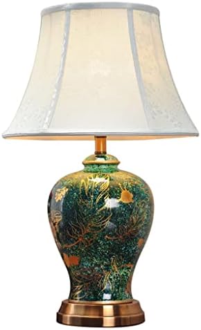 Гретд американски стил гроздобер пријатна романтична величествена лесна керамичка маса за ламба за спална соба светло креветчето