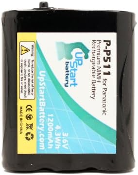 Замена за батеријата Panasonic KX -TG5110 - компатибилна со батеријата Panasonic без безжичен телефон