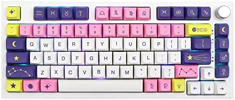 JSJT Прилагодено Keycaps 143 Копчиња XDA Профилот Keycaps Соѕвездие Keycaps PBT Боја Сублимација Клучни Капи ЗА Ansi/ISO Распоред Цреша