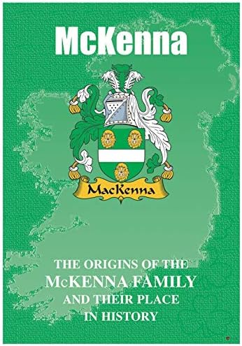 I Luv Ltd McKenna Irish Sate Sistore Broature што го опфаќа потеклото на ова познато име