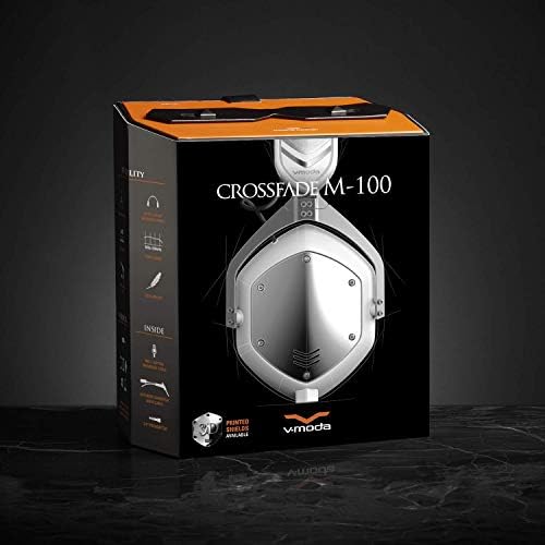 V-MODA Crossfade M - 100 Над-Уво Бучава-Изолирање Метални Слушалки