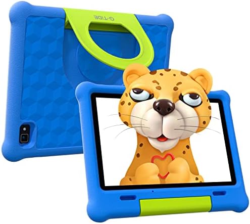 Г-Плима Детски Таблет, 10.1 инчен Андроид 11 Таблет За Деца, 32GB ROM, Quad-Core, HD Двојна Камера, WiFi Bluetooth, Родителска Контрола, Детска Апликација Клап Со Дете-Доказ Случај И Заш?