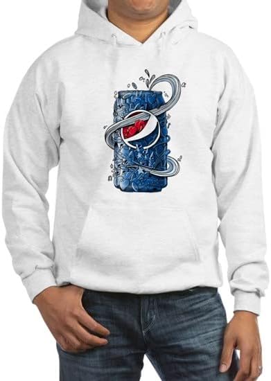 Cafepress Pepsi може џемпер со џемпер со качулка со качулка