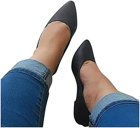 Обични сандали летни меки ретро плитки чевли женски модни цврсти бои единствени удобни женски обични чевли со големина 5 женски