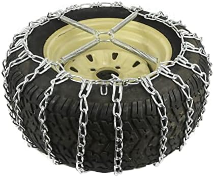 Продавницата РОП | 2 Линк за ланец на гуми и затегнувачи за затегнувачи за Сузуки Quadrunner 26x12x12, 25x10x8 гума